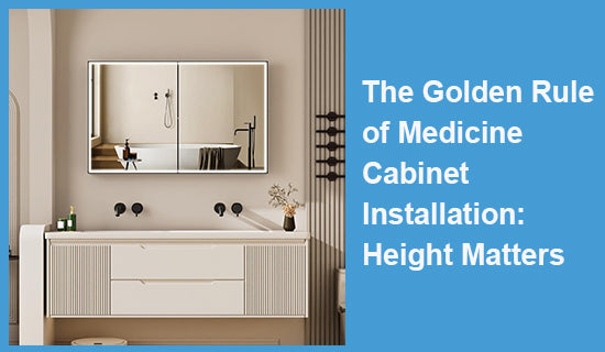How High Should Medicine Cabinet Be above Vanity: Expert Guide