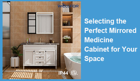 Selecting the Perfect Mirrored Medicine Cabinet for Your Space