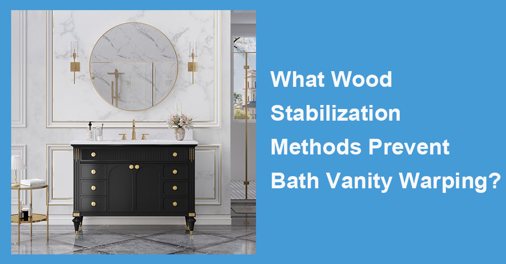 What Wood Stabilization Methods Prevent Bath Vanity Warping?