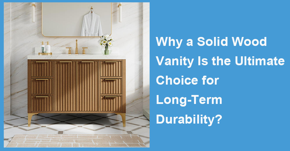 Why a Solid Wood Vanity Is the Ultimate Choice for Long-Term Durability?