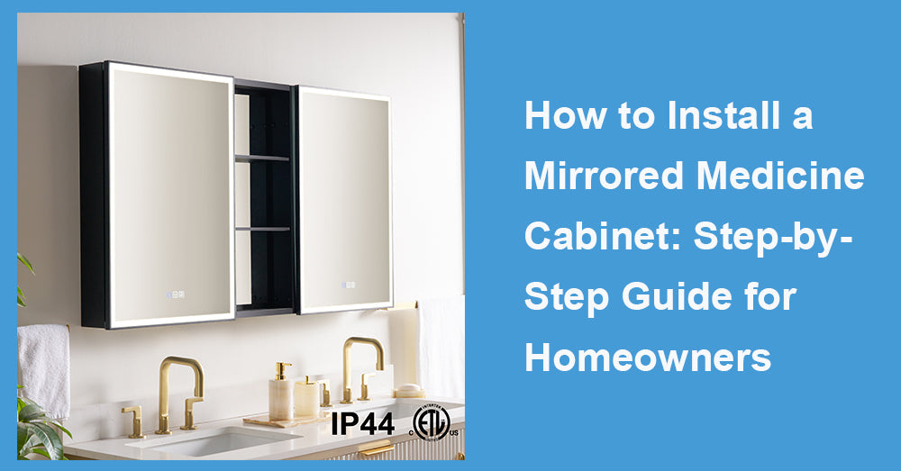 How to Install a Mirrored Medicine Cabinet: Step-by-Step Guide for Homeowners