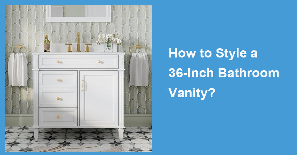 How to Style a 36-Inch Bathroom Vanity?