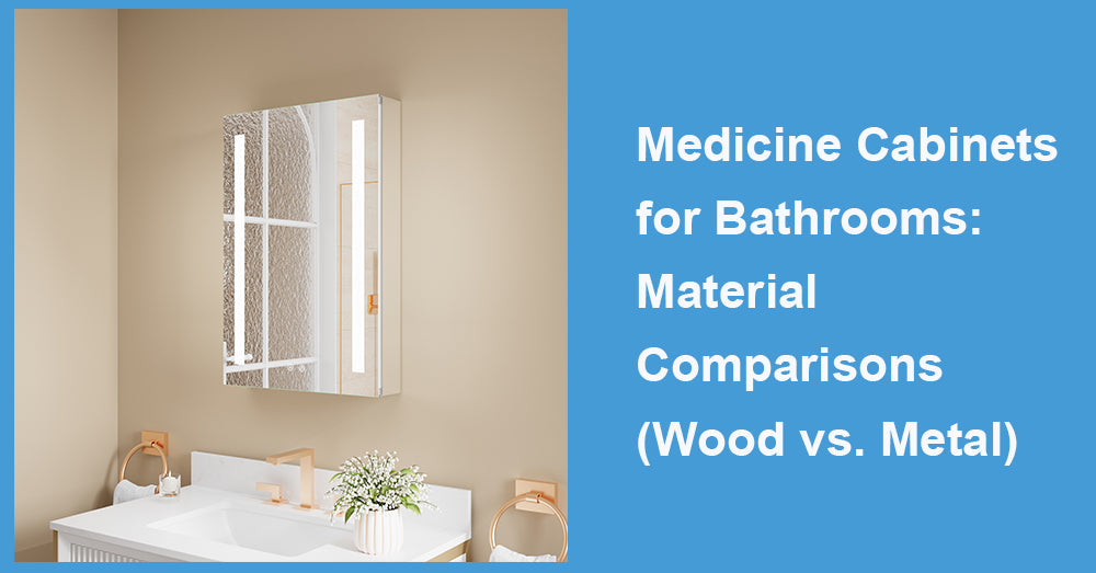 Medicine Cabinets for Bathrooms: Material Comparisons (Wood vs. Metal)