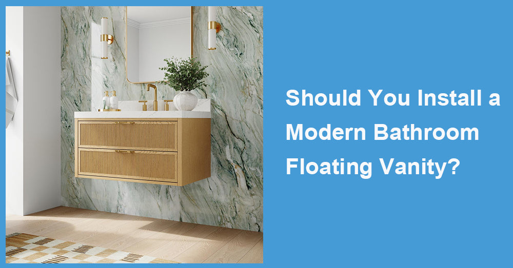 Should You Install a Modern Bathroom Floating Vanity?