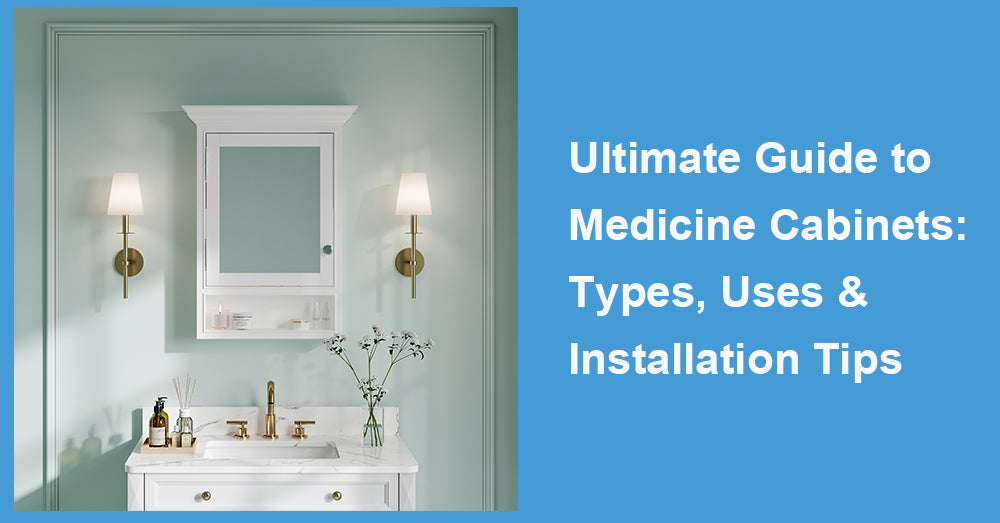 Ultimate Guide to Medicine Cabinets: Types, Uses & Installation Tips