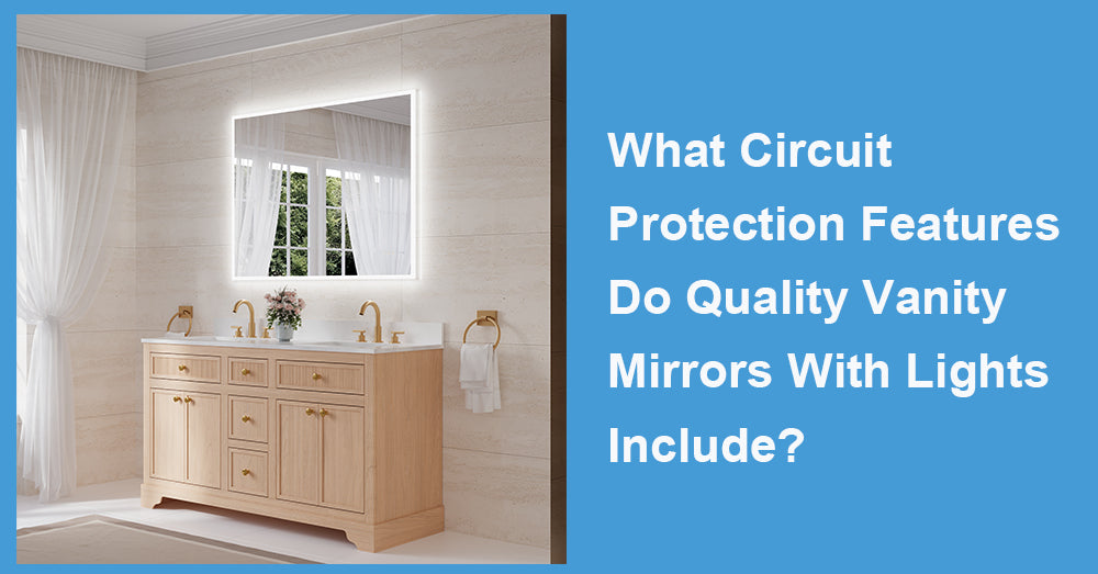 What Circuit Protection Features Do Quality Vanity Mirrors With Lights Include?