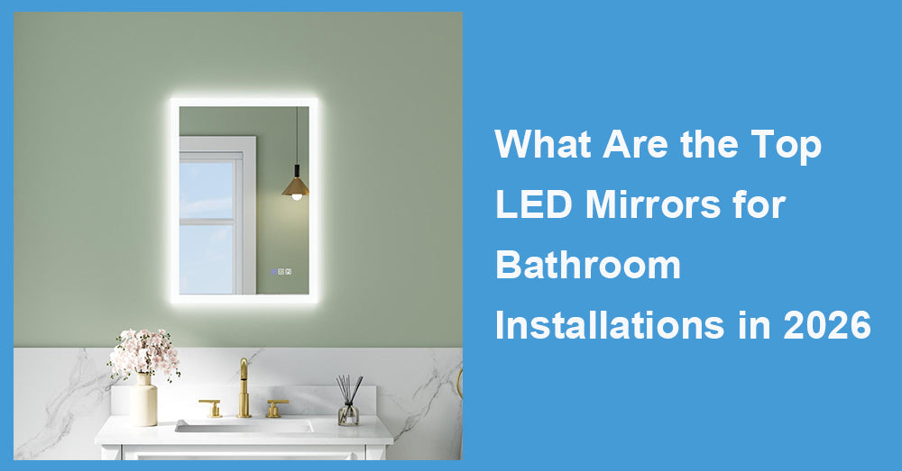 What Are the Top LED Mirrors for Bathroom Installations in 2026