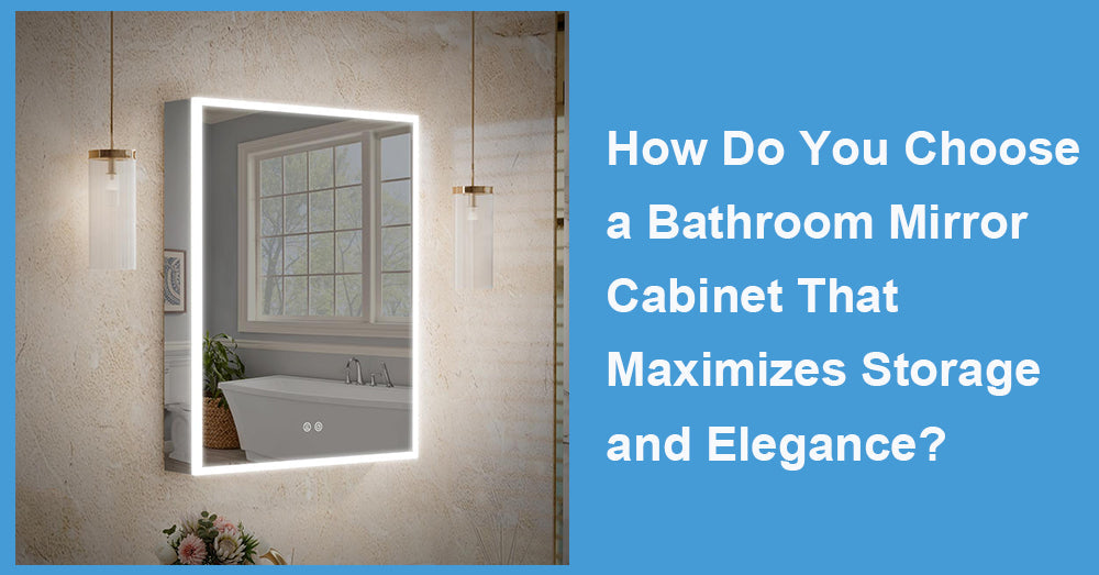 How Do You Choose a Bathroom Mirror Cabinet That Maximizes Storage and Elegance?