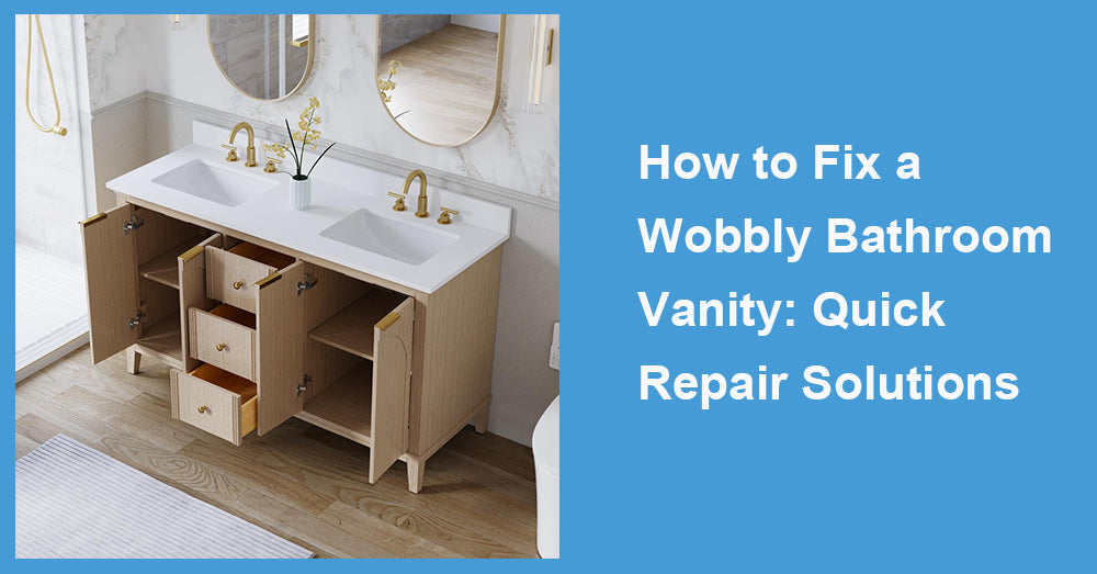 How to Fix a Wobbly Bathroom Vanity: Quick Repair Solutions