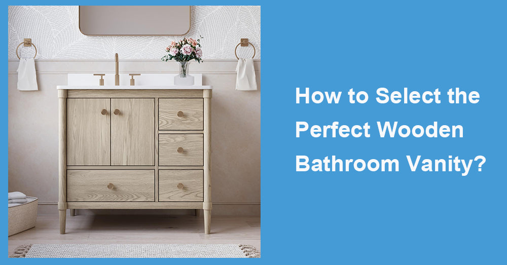 How to Select the Perfect Wooden Bathroom Vanity?