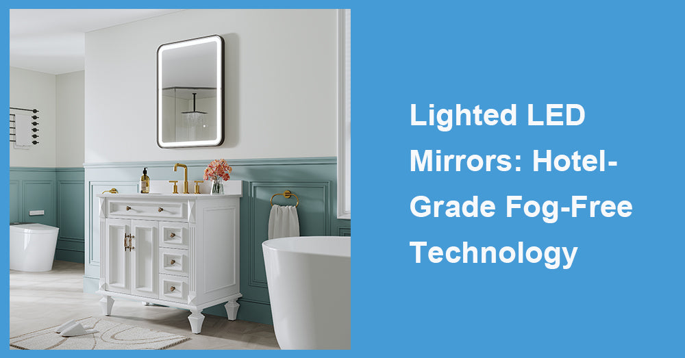 Lighted LED Mirrors: Hotel-Grade Fog-Free Technology