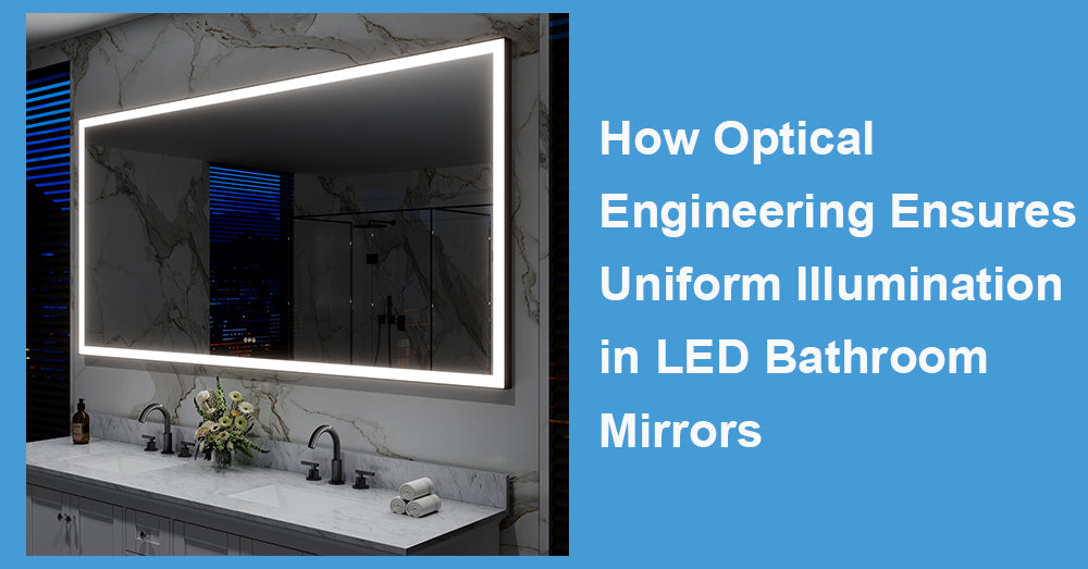How Optical Engineering Ensures Uniform Illumination in LED Bathroom Mirrors