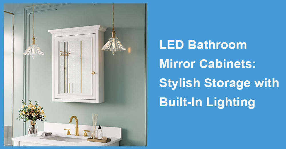 LED Bathroom Mirror Cabinets: Stylish Storage with Built-In Lighting
