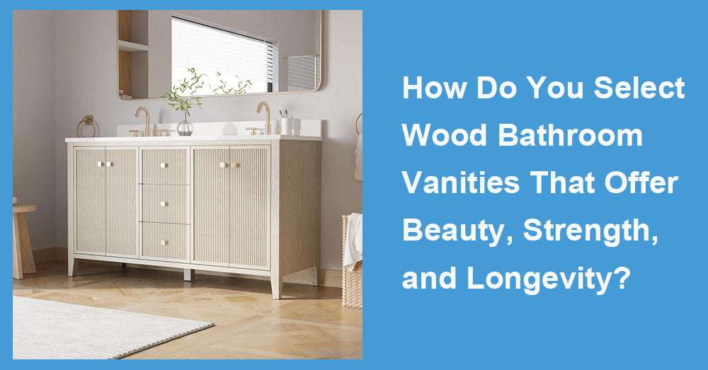 How Do You Select Wood Bathroom Vanities That Offer Beauty, Strength, and Longevity?