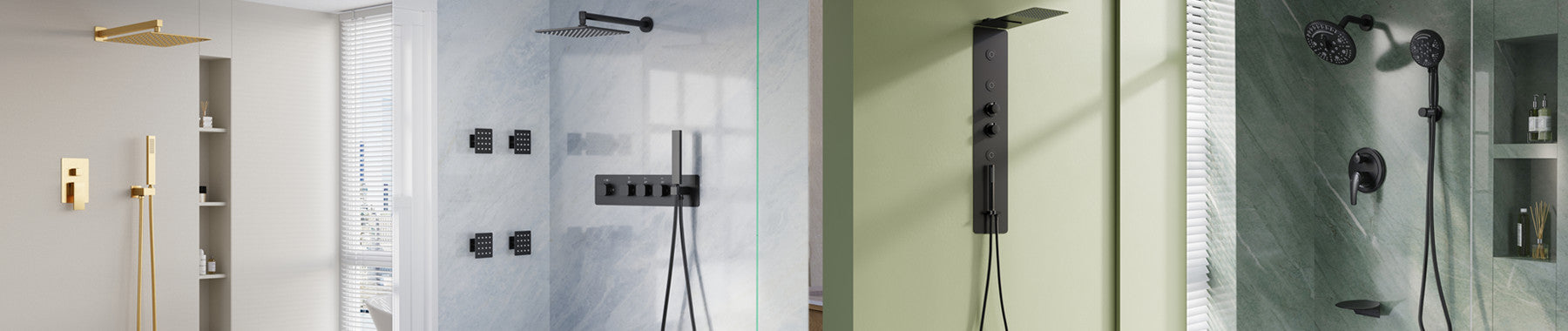 Shower Faucet with Handheld Shower
