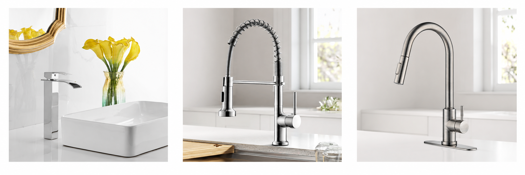 Brushed Nickel Faucets