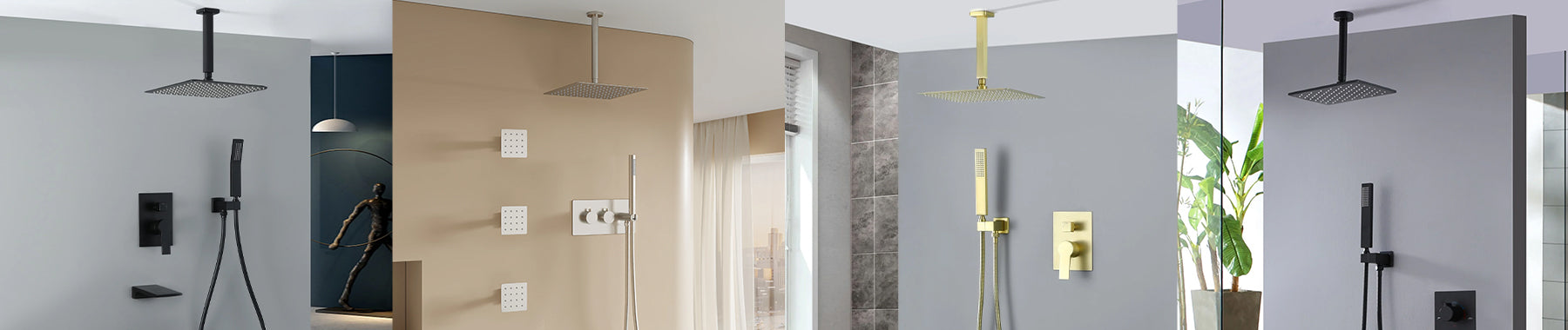 Ceiling Shower System