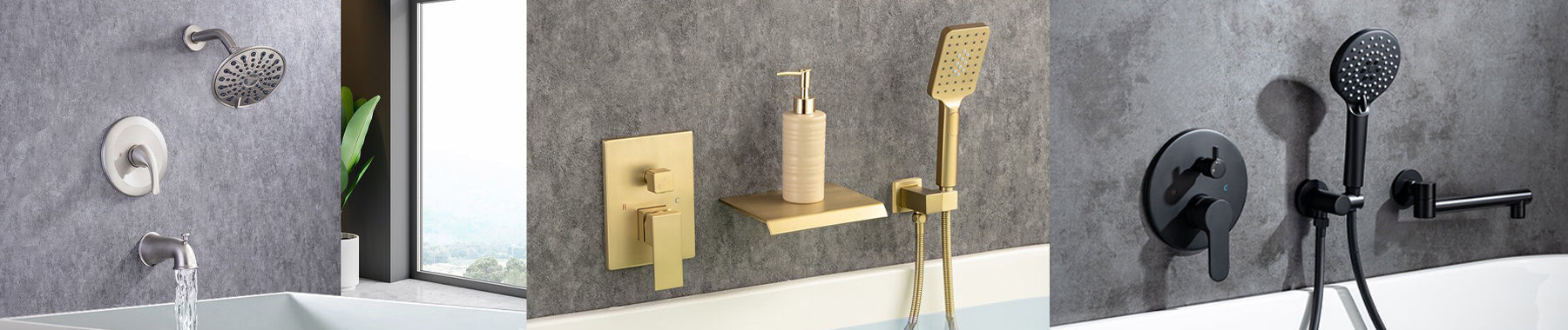 Chrome Shower System