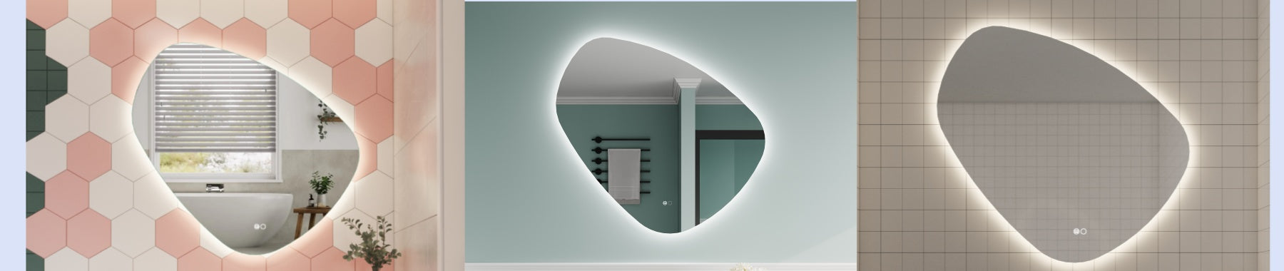 LUCE LED Frameless Mirror