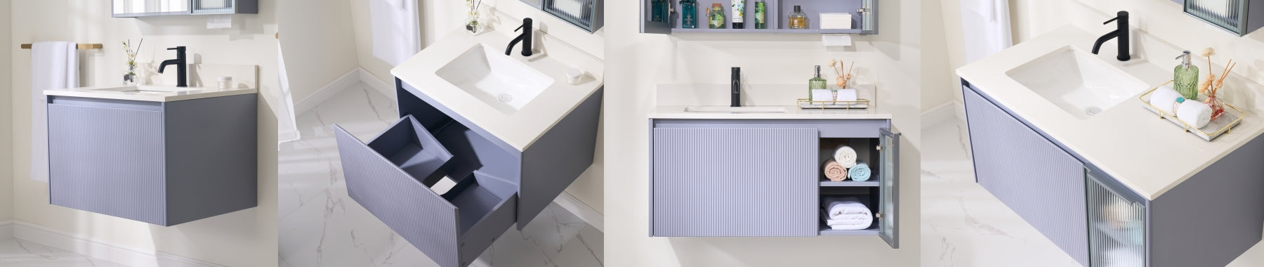 Lavender Bathroom Vanity