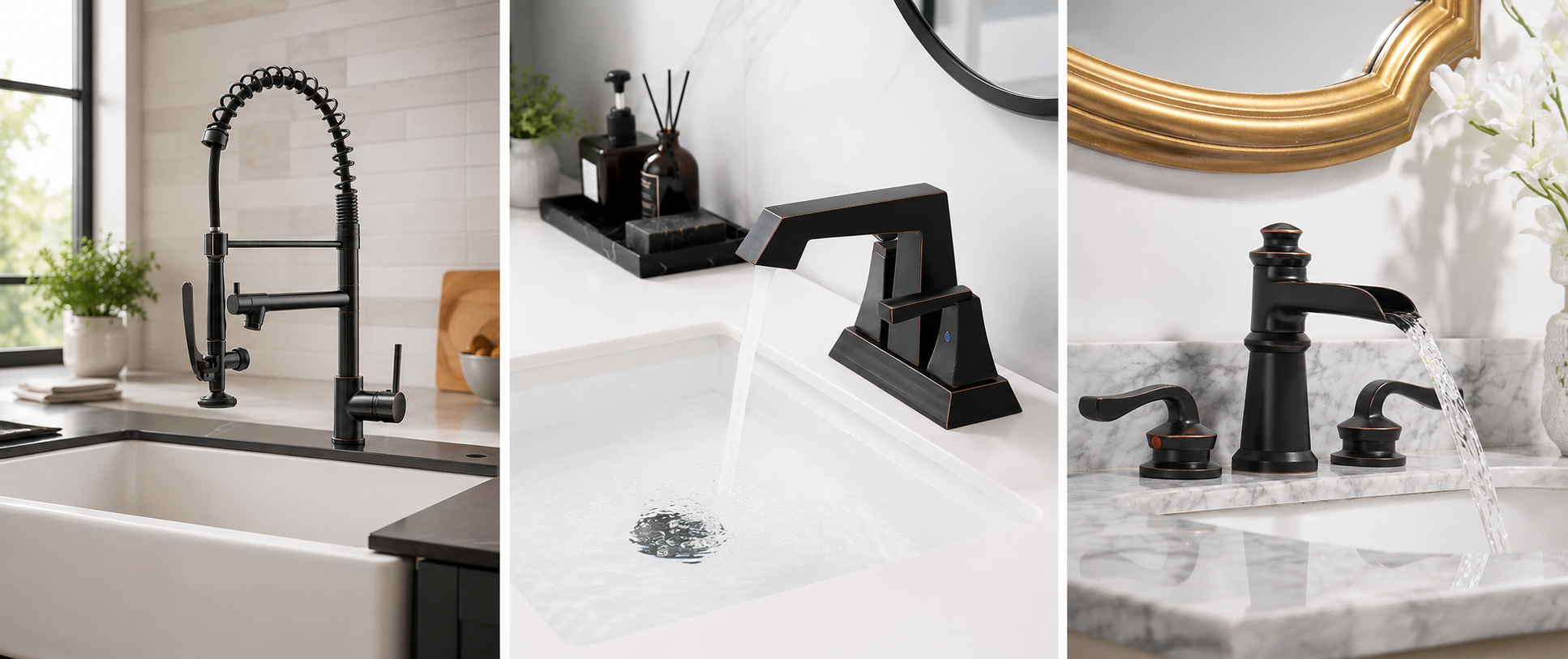 Oil Rubbed Bronze Faucets
