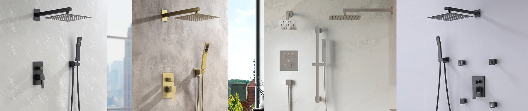 Square Shower Faucet