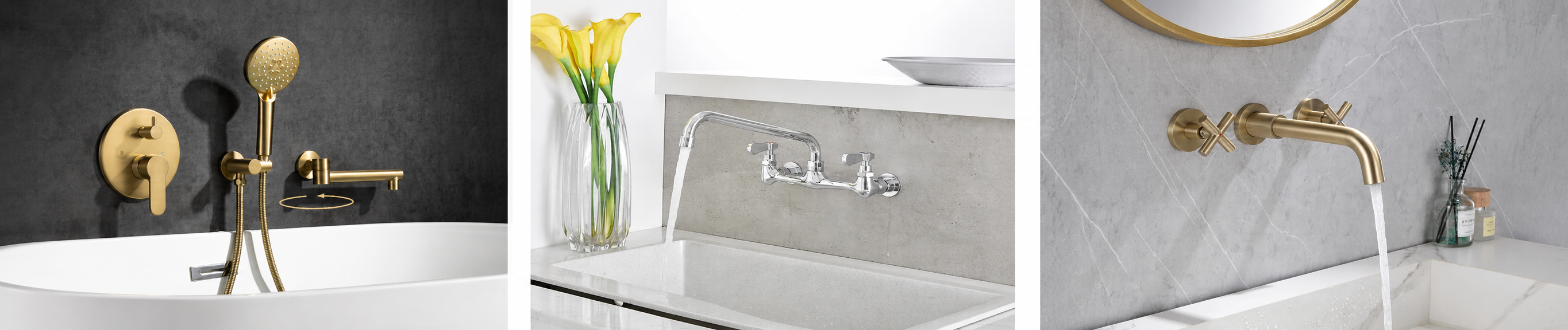 Wall Mount Faucets