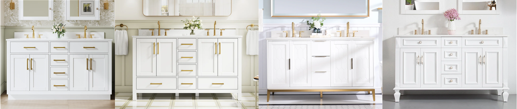 White Vanities