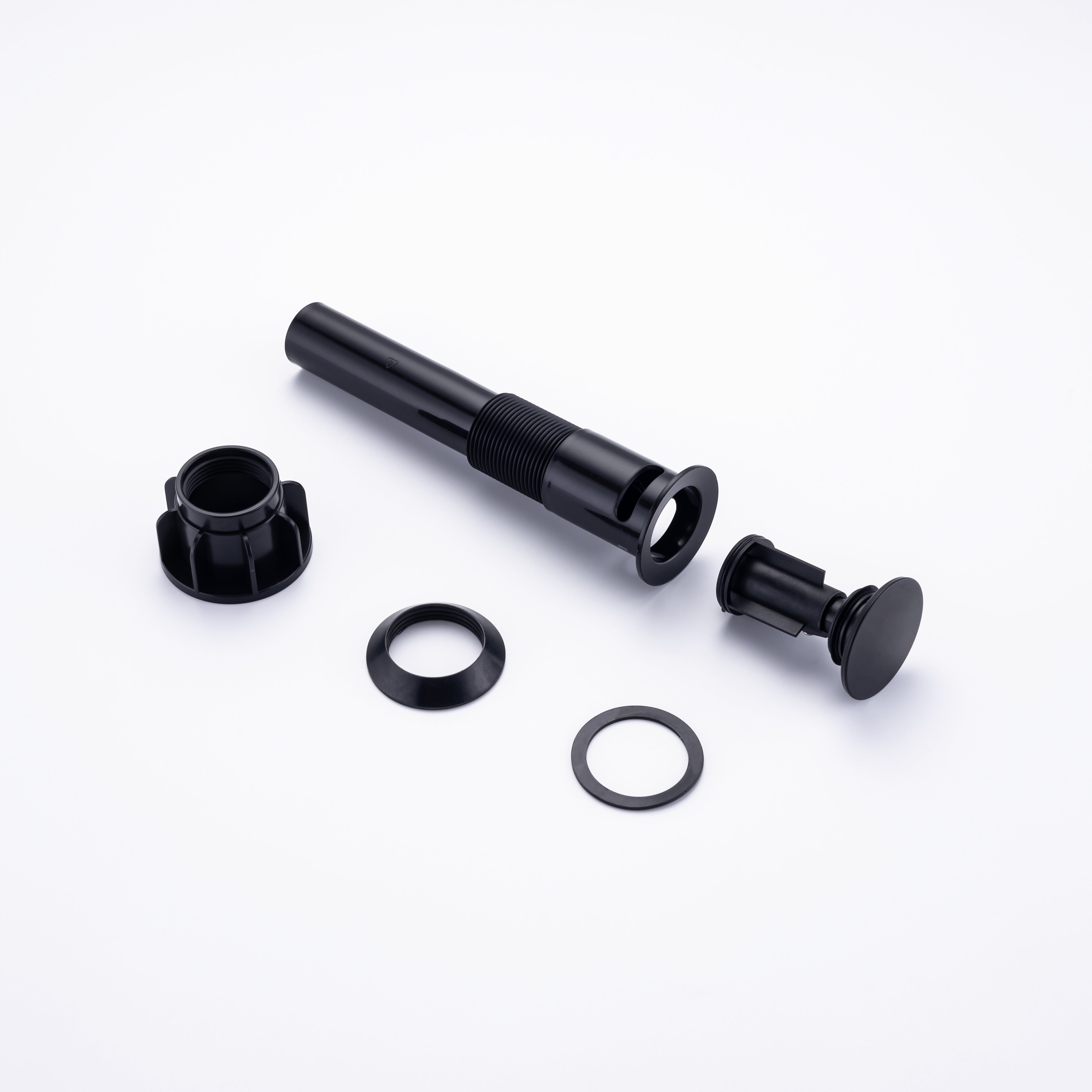 Contemporary 2-Handle Bathroom Sink Faucet with Drain Kit