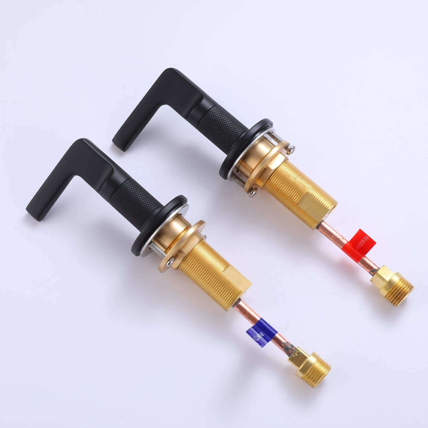 8 in. Widespread Double Handle Solid Brass Bathroom Faucet