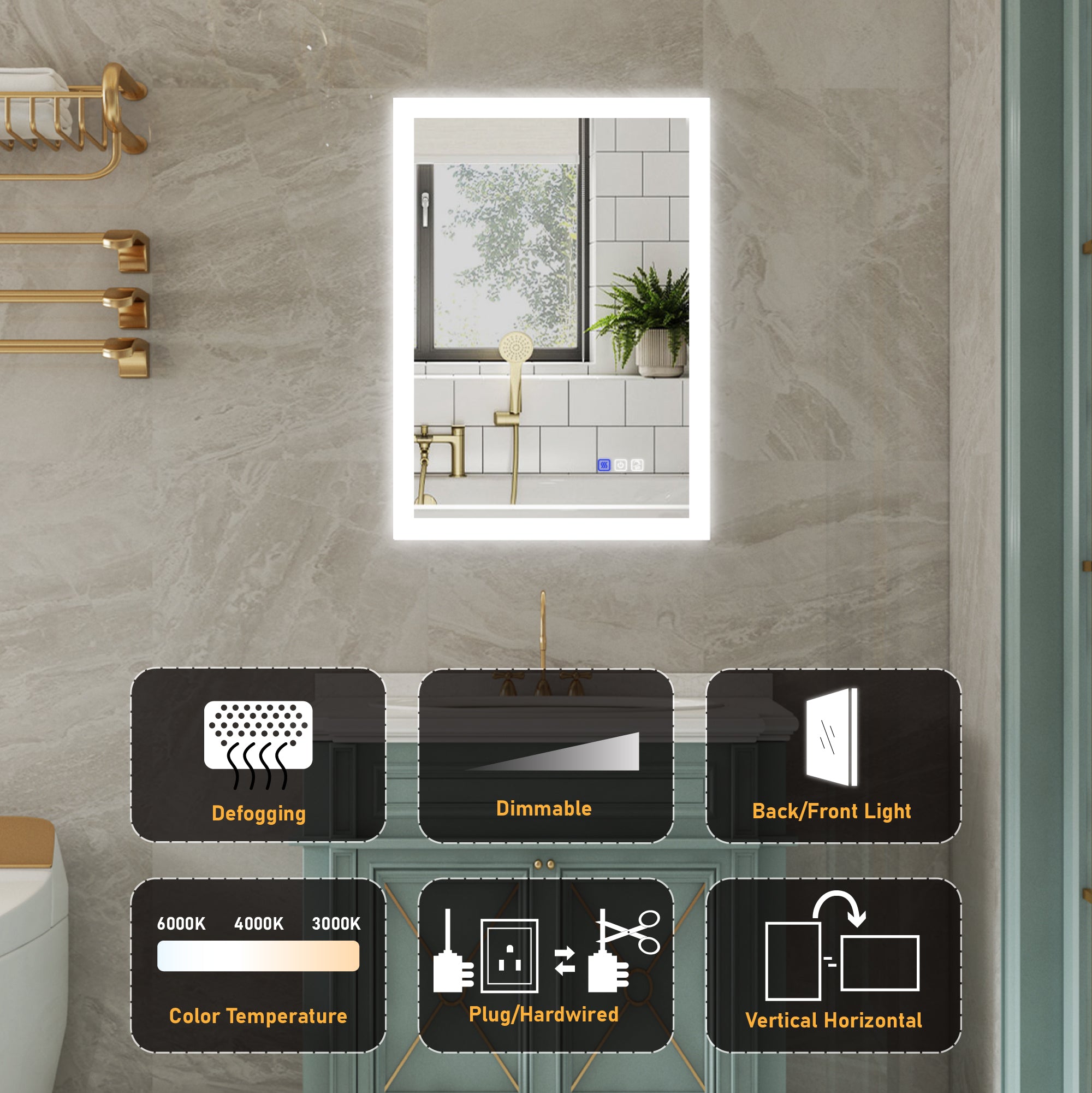 Bathroom Mirrors With Lights