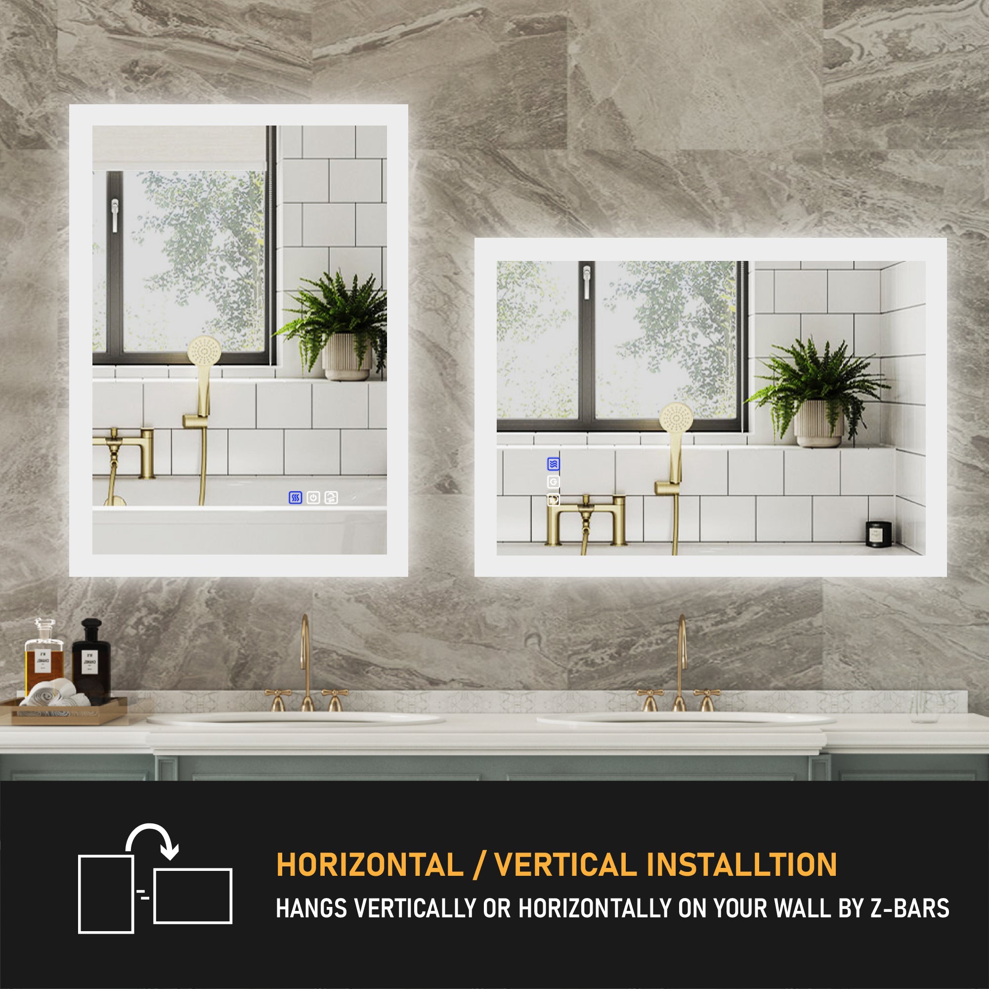 Lighted Bathroom Mirror