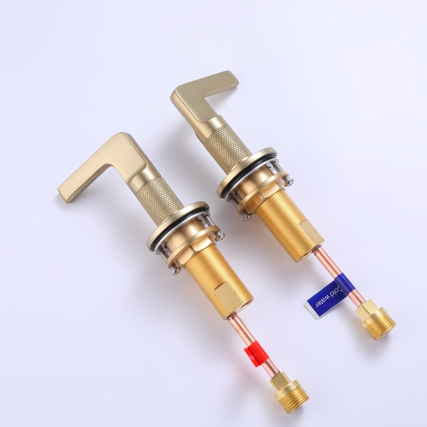 8 in. Widespread Double Handle Solid Brass Bathroom Faucet