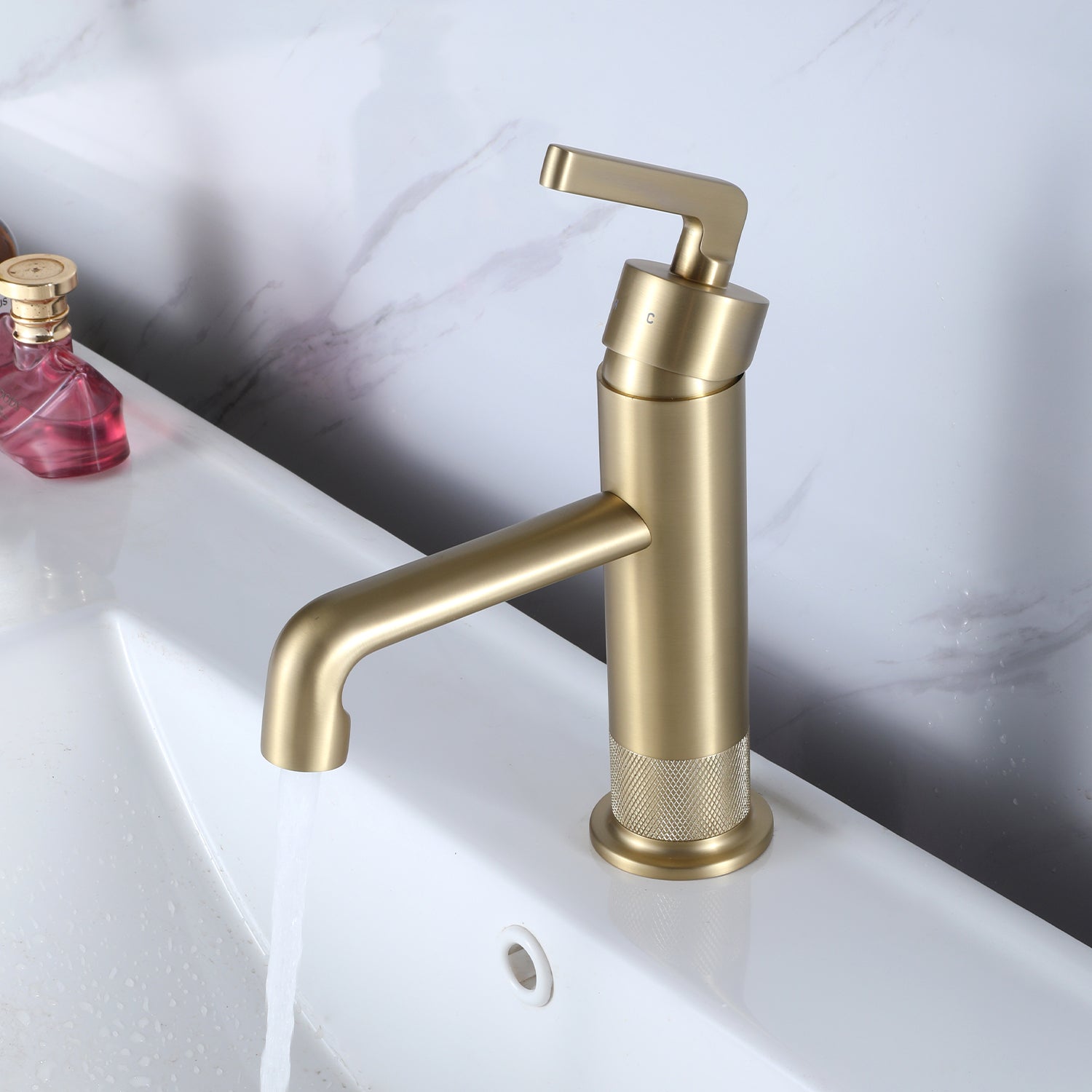 bronze bathroom faucet