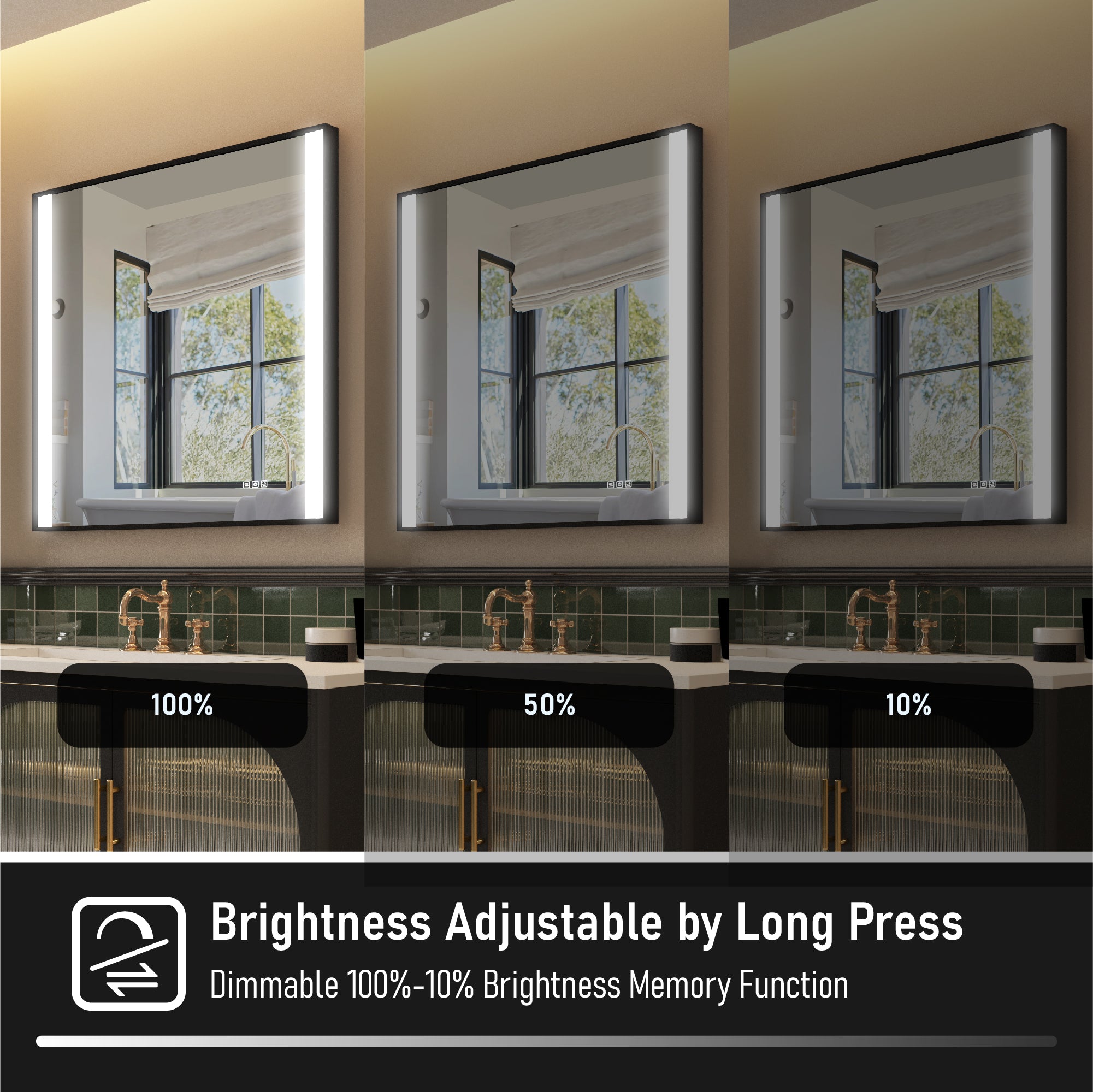 Rectangular Bathroom Mirror