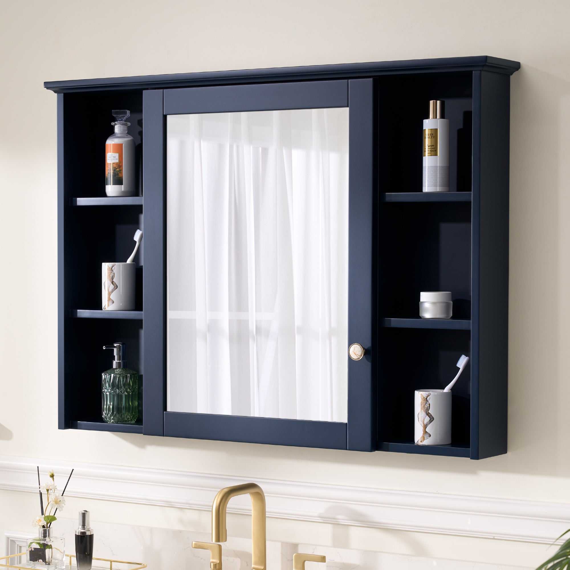 Mirrored Medicine Cabinet