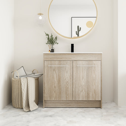 bathroom vanity with sink