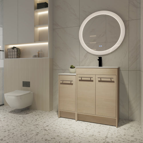 Bathroom Vanity cabinet with faucet