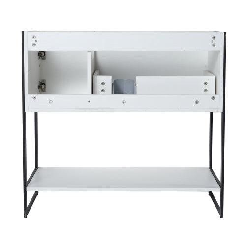 36" Bathroom Vanity whit Resin Basin Top