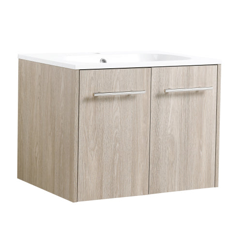 24" Wall Mounted Bathroom Vanity