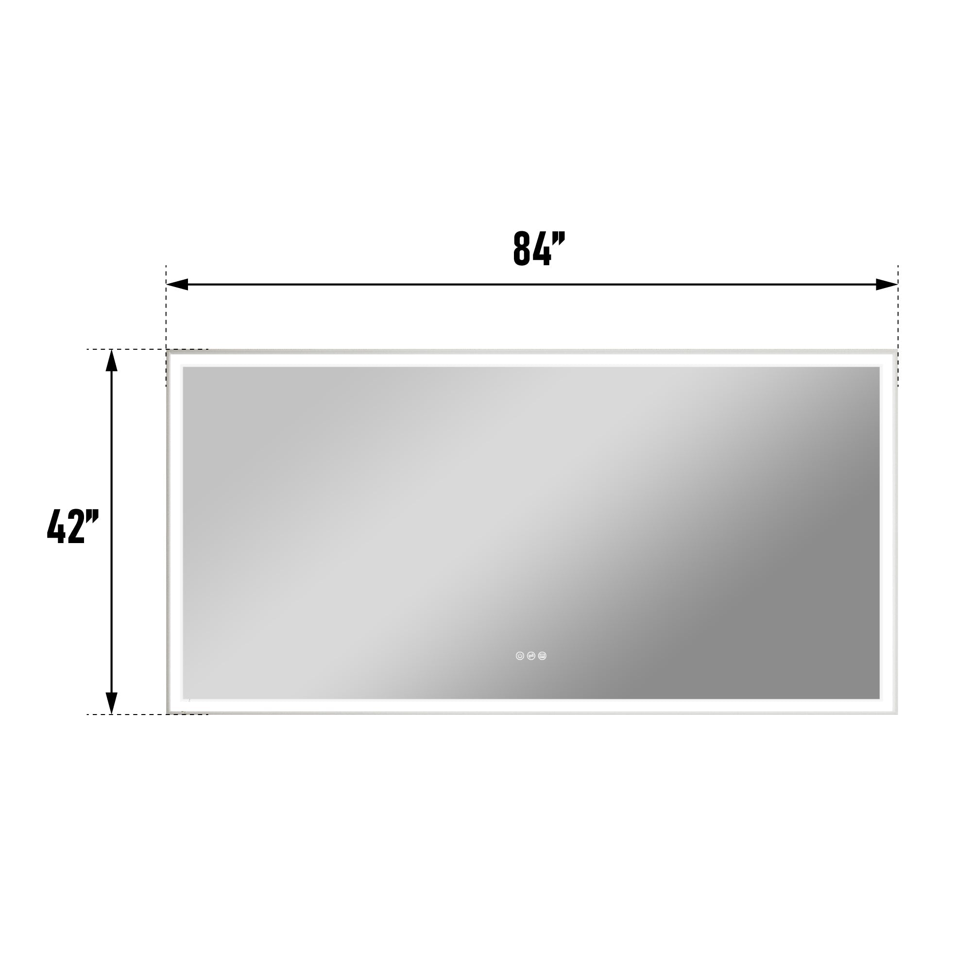 Bathroom Wall Mirror Size