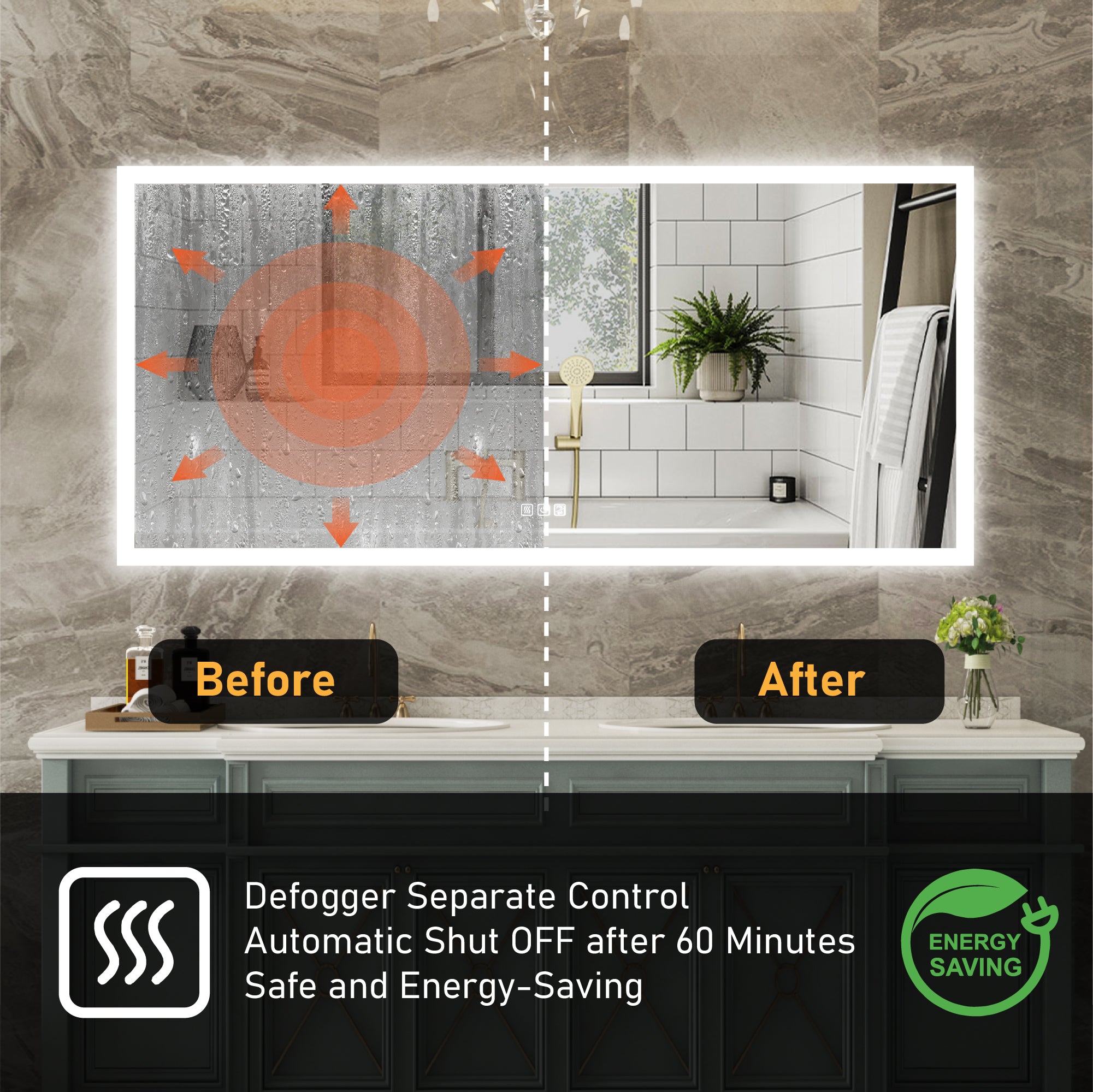 LED Mirrors Bathroom