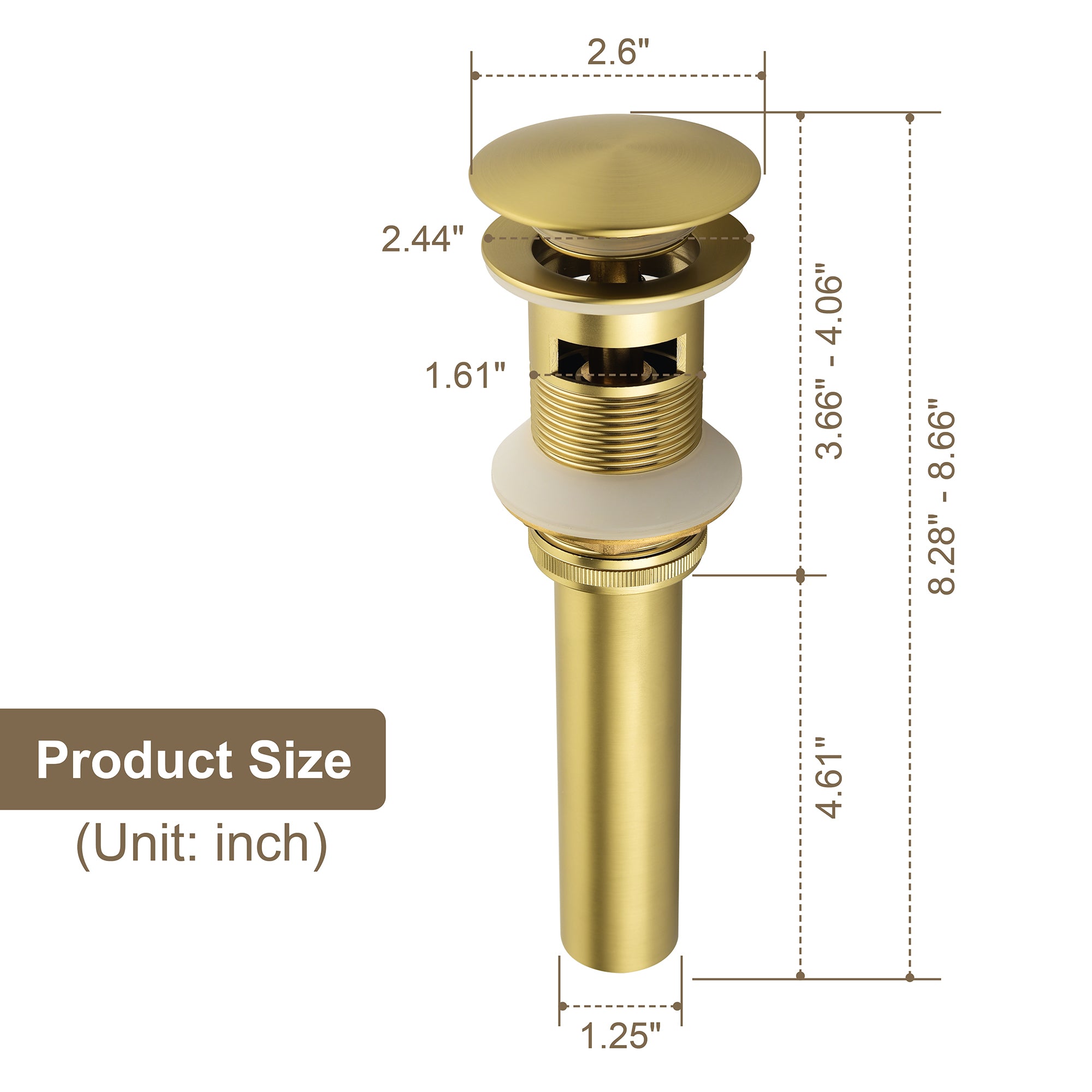 #Color_Brushed Gold