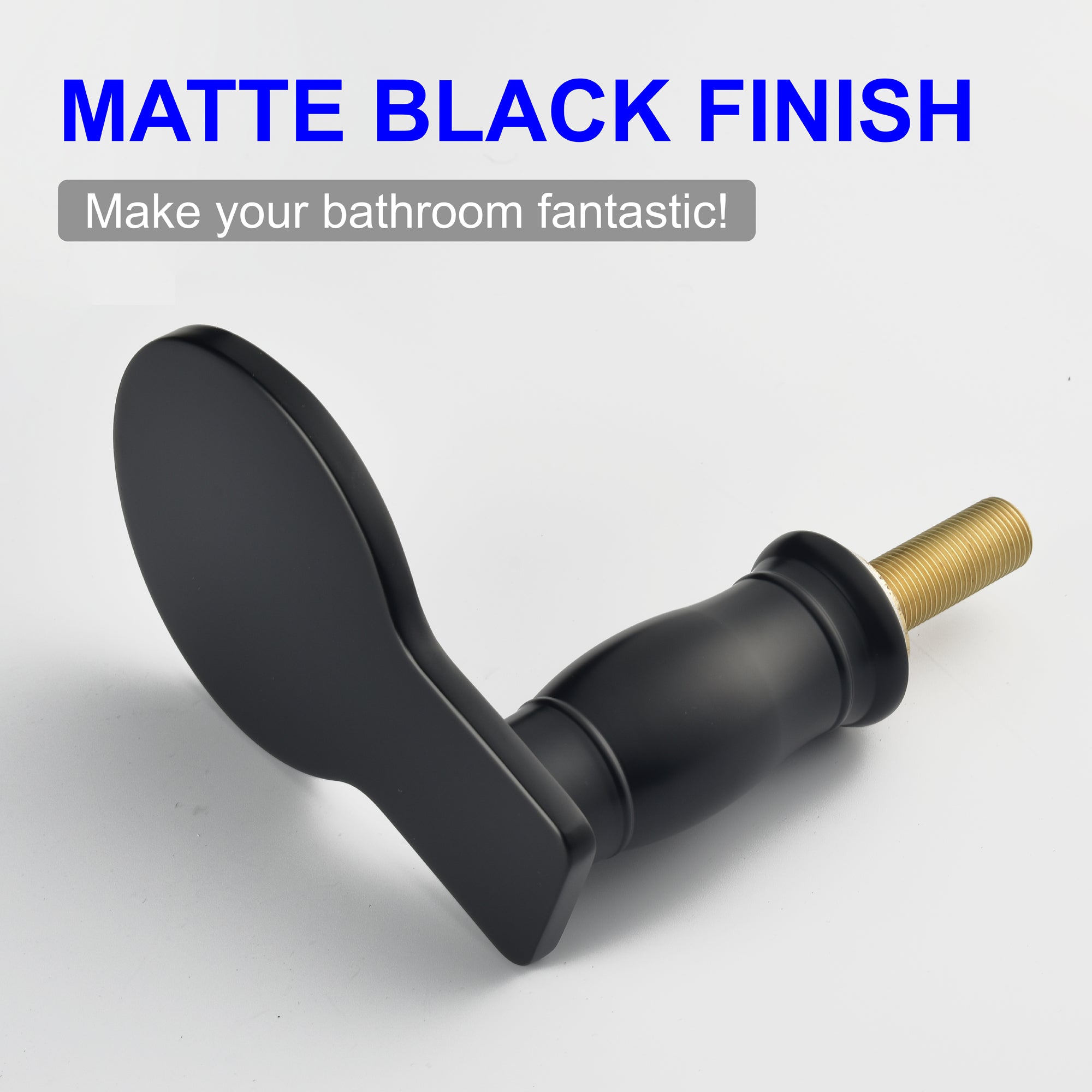 Double Handle Deck Mounted Roman Tub Faucet Trim