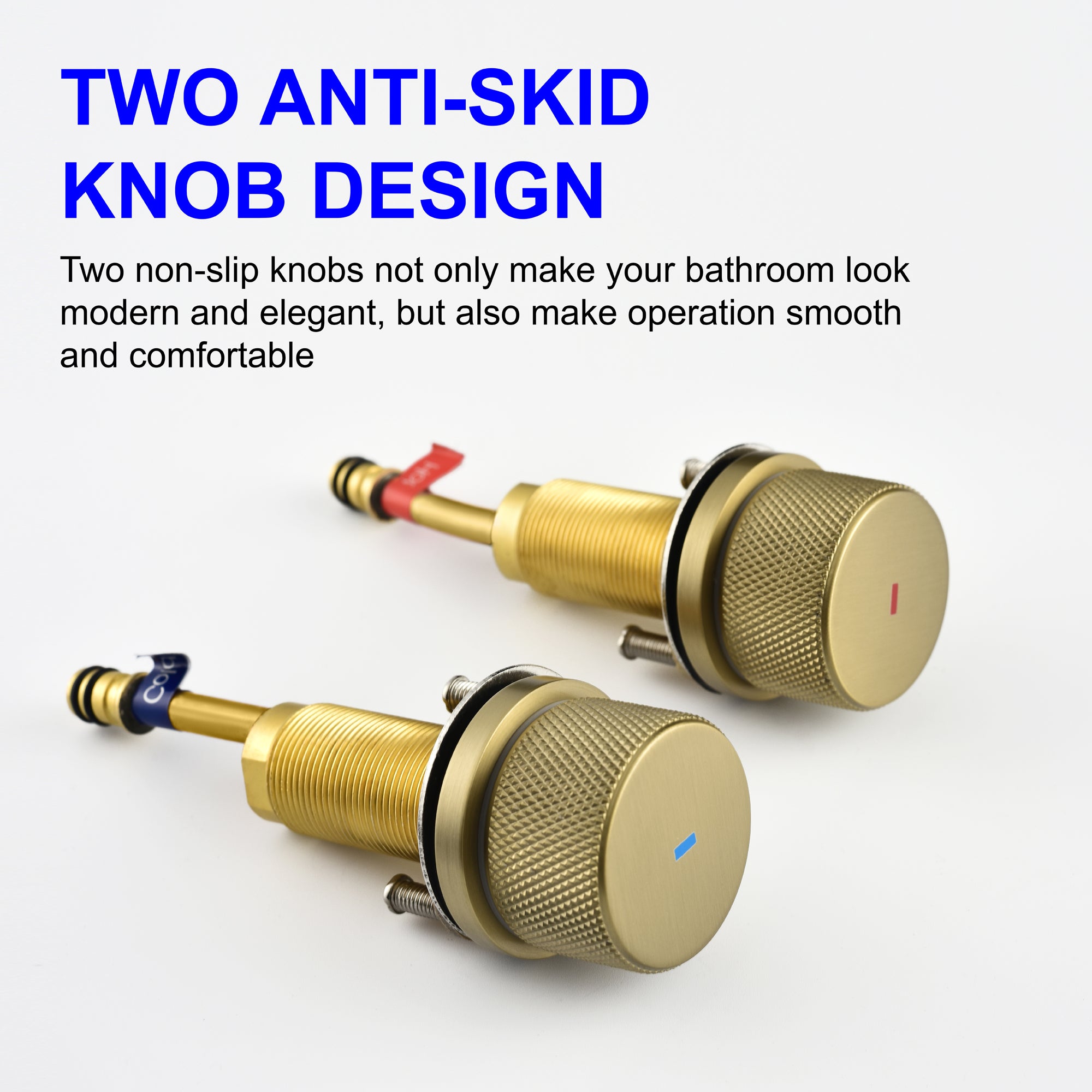 Double Handle Deck Mounted Roman Tub Faucet Trim
