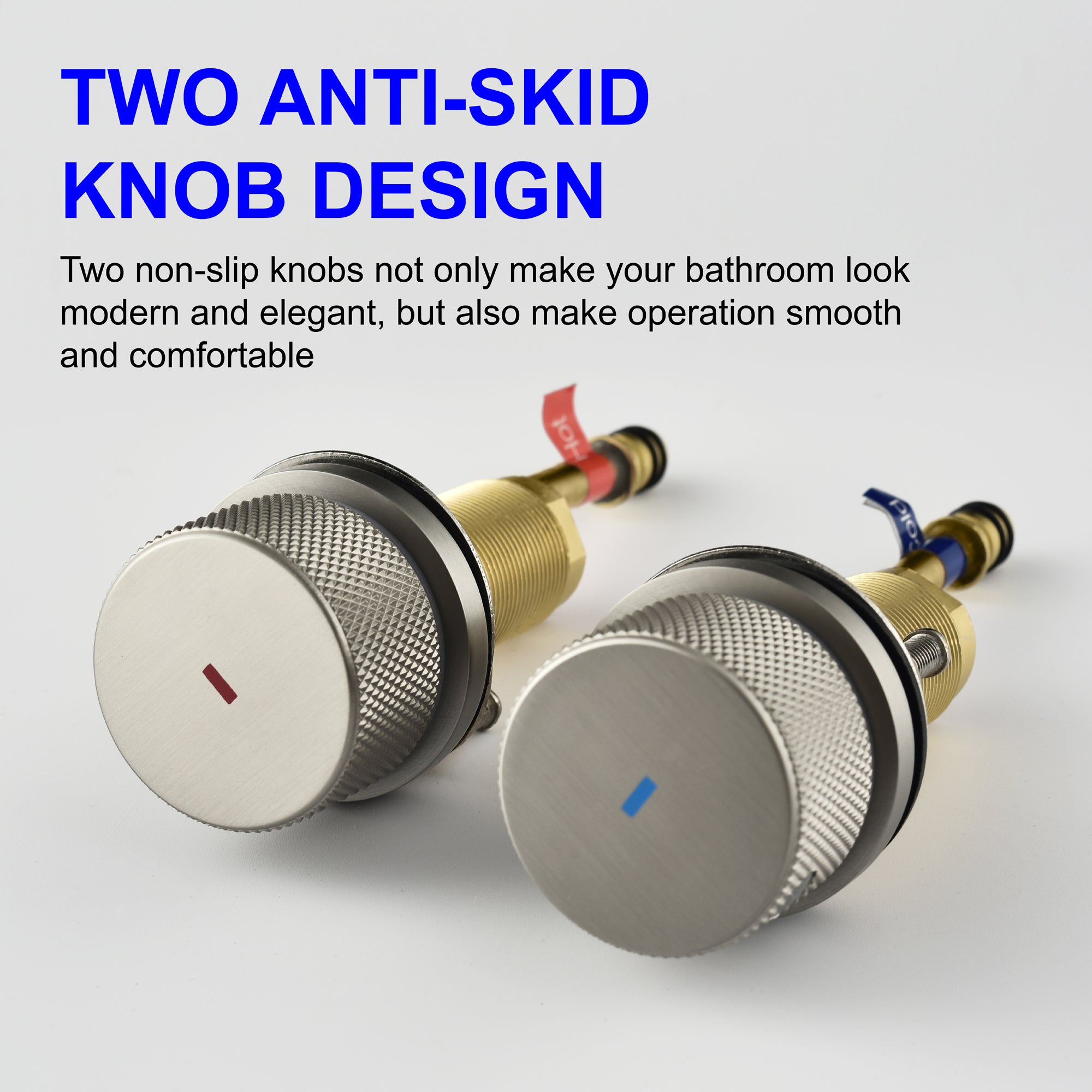 Double Handle Deck Mounted Roman Tub Faucet Trim