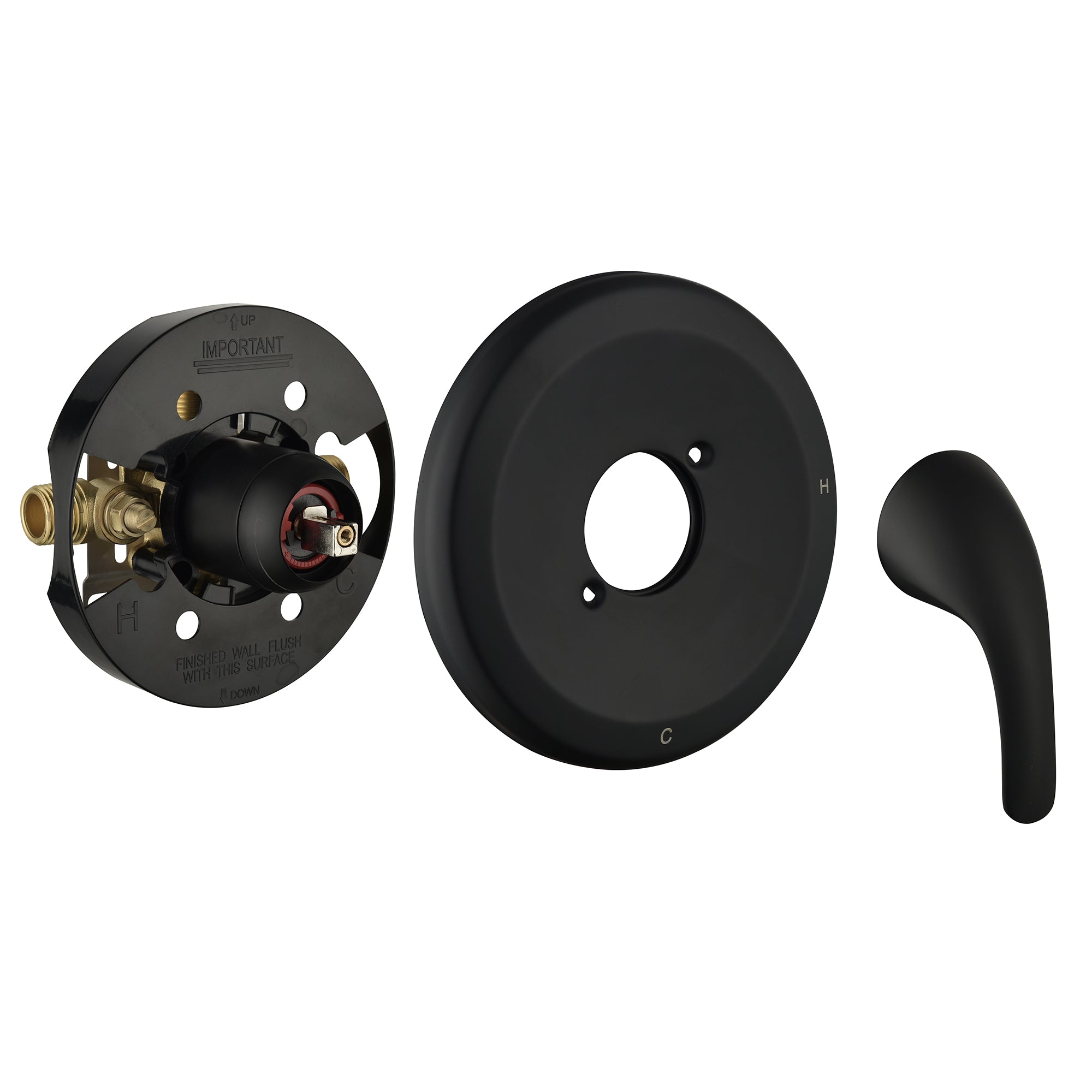 10 in. Wall Mount Dual Shower Heads System with Handheld Shower in Matte Black