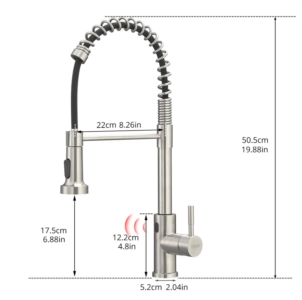 Kitchen Faucet Sizes