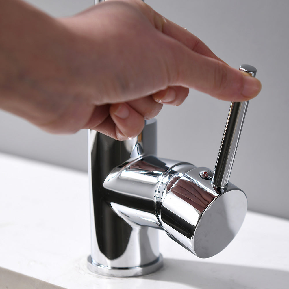 Pull Down Sprayer Kitchen Faucet