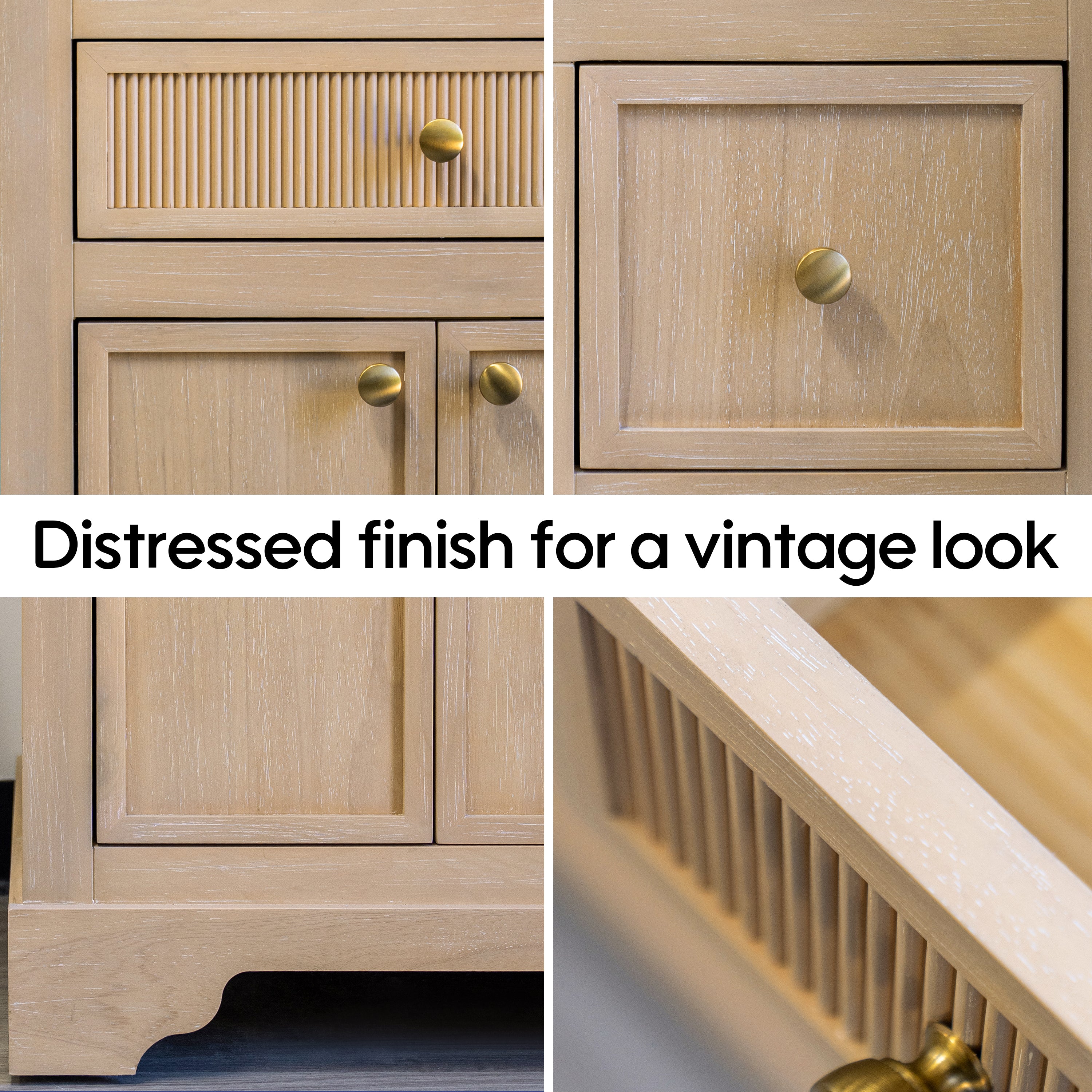 36-Inch Freestanding Bathroom Vanity with Carrara White Quartz Top Sink